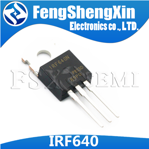 10pcs/lot IRF640 IRF640N Power MOSFET TO-220 ► Photo 1/2