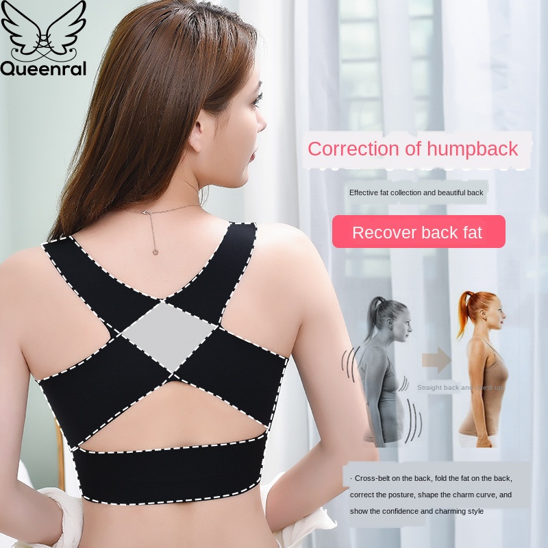 Dropshipping Bras For Women Posture Corrector Seamless Push Up Shockproof Sports Support Fitness Vest Underwear Corset Back Bra ► Photo 1/6