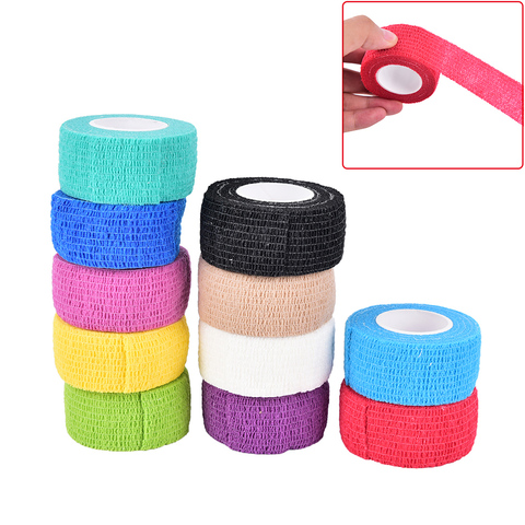 Self Adhesive Elastic Tattoo Bandage Non-woven Fabric 4 .5cm Wide Elbow Binding Protection Wrap Nail Tape Tattoo Accessories ► Photo 1/6