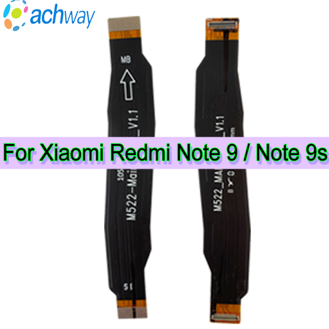 Motherboard LCD Display Flex Cable For XiaomI Redmi Note 9s Connector Motherboard Flex Cable For Redmi Note 9 Mainboard Cable ► Photo 1/3