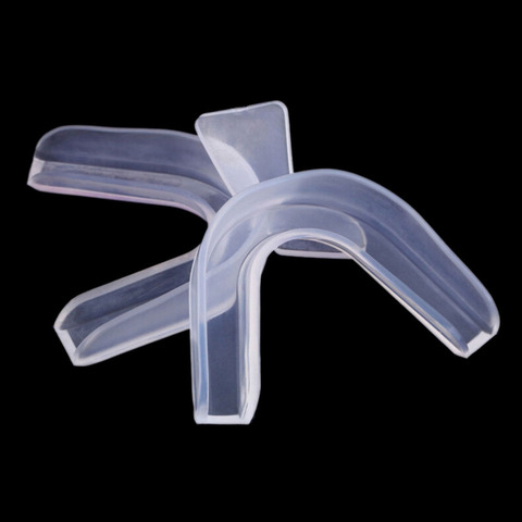 2PCS Transparent Night Guard Gum Shield Mouth Trays For Bruxism Teeth Whitening Grinding For Boxing Teeth Protection Equipment ► Photo 1/6