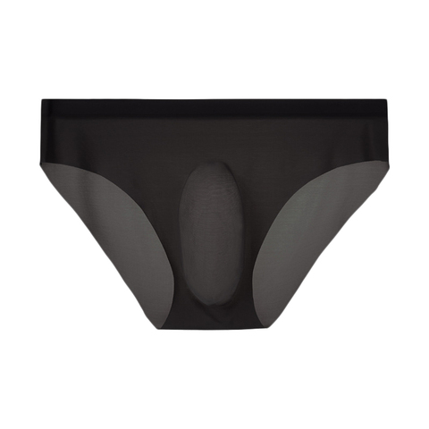 Men's Seamless Underwear Briefs Ice Silk 3D Ultra-thin Transparent Men Underwear Ropa Interior Panties Sexy Breathable Underwear ► Photo 1/6