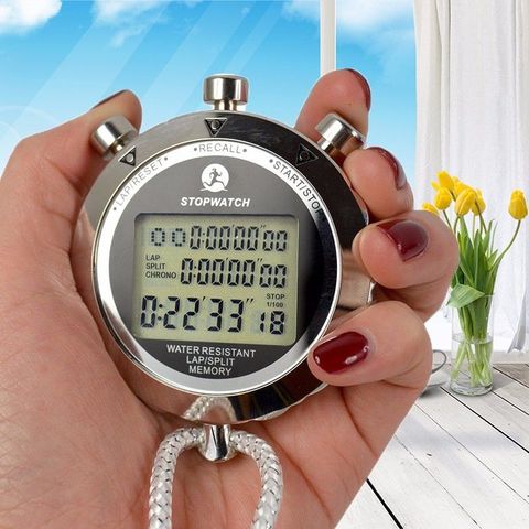 Metal Digital Timer Sports Stopwatch Water Resistant Memory Counter  Antimagnetic Chronograph fashionable Waterproof Timer PS-538 - Price  history & Review | AliExpress Seller - TOPV Store 