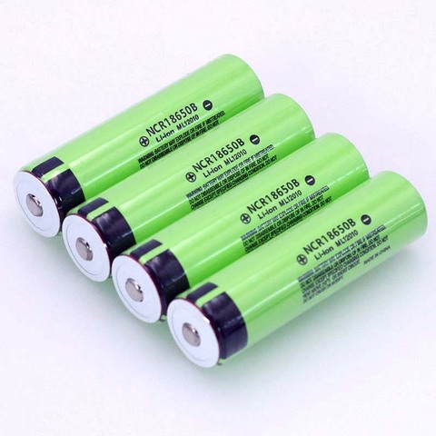VariCore Original 18650 3.7 v 3400 mah Lithium Rechargeable Battery NCR18650B with Pointed(No PCB) For flashlight batteries ► Photo 1/6