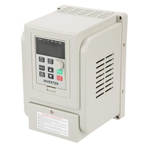 0.45/0.75/1.5/4kW 220V Inverter Spindle Motor Speed Control Variable Frequency Drive VFD Speed Controller for 3-phase AC Motor ► Photo 1/6