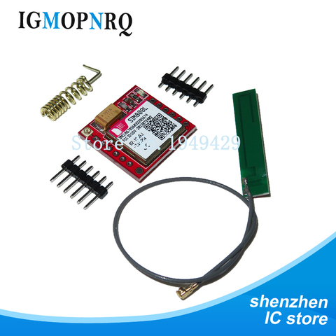 SIM800L GPRS GSM Module Micro SIM Card Core Quad-band TTL Serial Port Antenna PCB Wireless WIFI Board for Arduino Smart Phone ► Photo 1/6