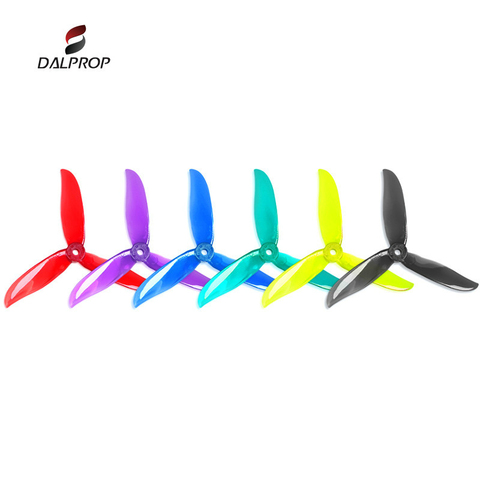 12Pair  Upgraded DALPROP CYCLONE T5050C PRO 5050 5x5x3 3-blade POPO Propeller CW CCW for RC Drone FPV Racing ► Photo 1/6