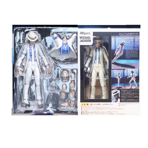 SHF MICHAEL Smooth Criminal Moonwalk Action Figure Collectible Model Toy ► Photo 1/6