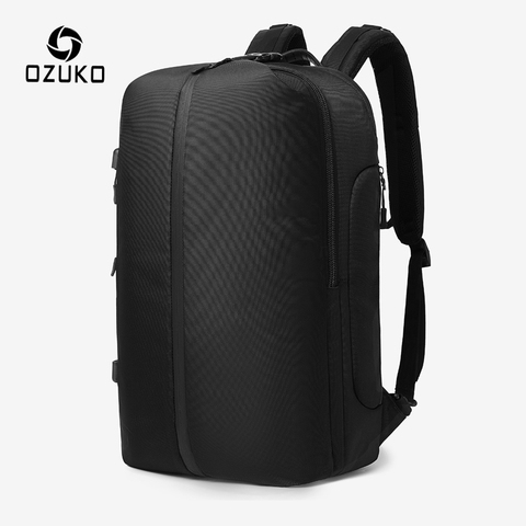 OZUKO Multifunction USB Charging Men Backpack Large Capacity Waterproof Travel Bag Male 15.6inch Laptop Backpack Fashion mochila ► Photo 1/6