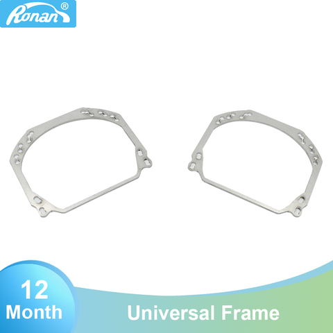 Ronan Universal retrofit adapter frame for Q5 Hella 2 3 5r LED lens DIY car headlight ► Photo 1/3