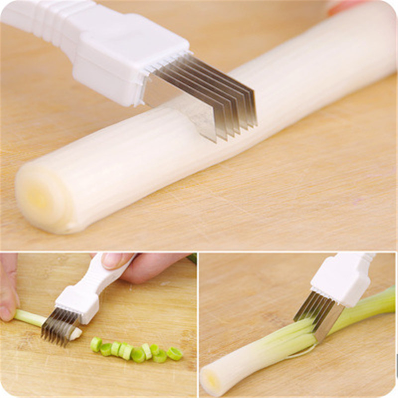 Easy Cut Onion Holder Fork Stainless Steel +plastic Vegetable