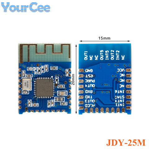 JDY-25 JDY-25M BLE Bluetooth Module MESH Zigbee Bluetooth 5.0 Master-slave Transparent Transmission UART 1.9-3.6V 80M Distance ► Photo 1/6
