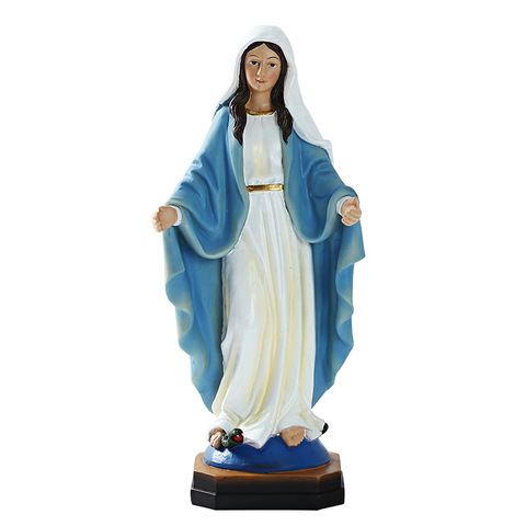 Home Decorations Virgin Mary Icon Christian Religious Jesus Decor ...