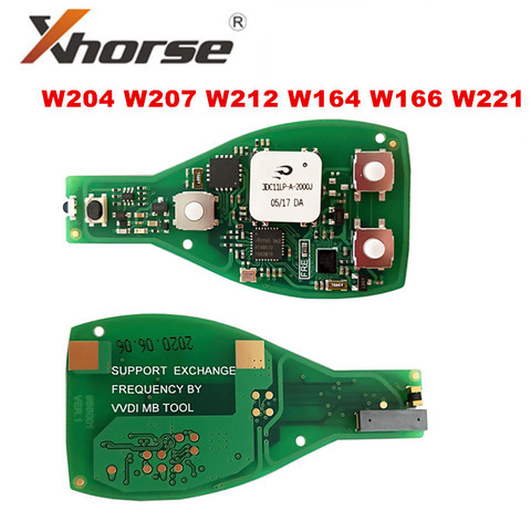 Xhorse XSBZ01EN VVDI MB FBS3 BGA Keyless Go Key 315/433MHZ for Mercedes Benz W204 W207 W212 W164 W166 W221 ► Photo 1/3