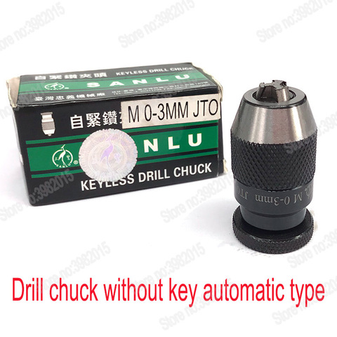 EDM Electrode Drill Chuck Keyless type JTO 0-3mm Electrode tube for Electrode Drilling ► Photo 1/6