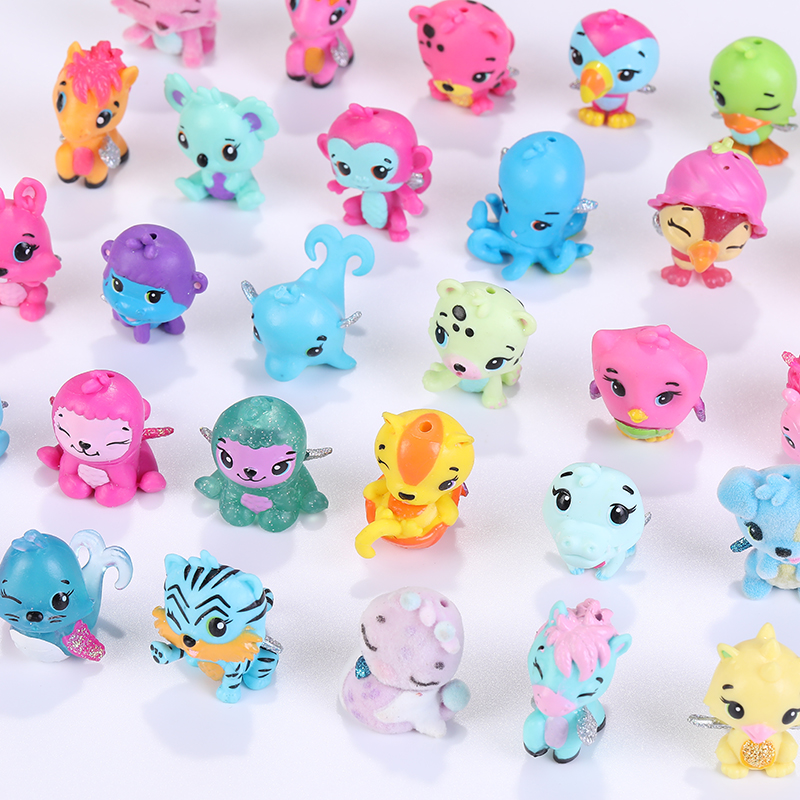 10pcs cute cartoon mini dolls Hatchimals Action figure toys Nursery Playset kids