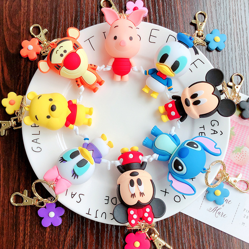 Disney Mickey Mouse Cartoon Key Ring Cute Fashion Simple Donald Duck Stitch  Daisy Cute Keychain Handbag Pendant Gifts for Men - Price history & Review  | AliExpress Seller - Hi Yue Store 