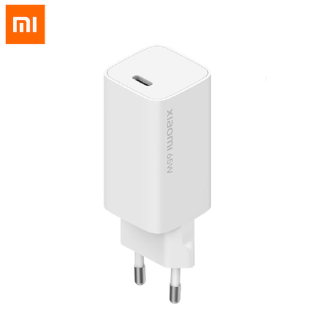 Original Xiaomi GaN 65W Fast Charger USB Type-C Smart Output PD Travel Charger 48% Smaller 20V=3.25A 10V=5A For Smart Phone ► Photo 1/6