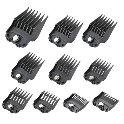 10PCS Hair Clipper Combs Guide Kit Magnetic Plastic Hairs Trimmer Limit Comb Attachments Cutting Tool High Quality and Brand New ► Photo 1/6