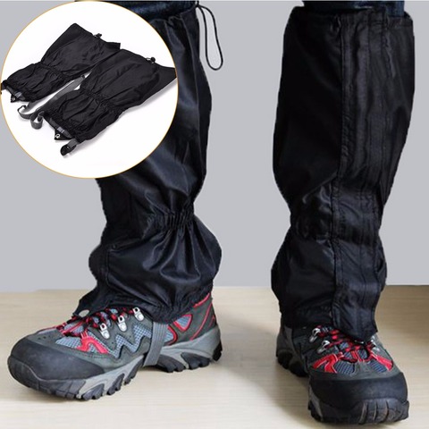 Waterproof Windproof 1 Pair Outdoor Hiking Trekking Walking Climbing Hunting Snow Legging Gaiters Travel Kit High Quality ► Photo 1/6