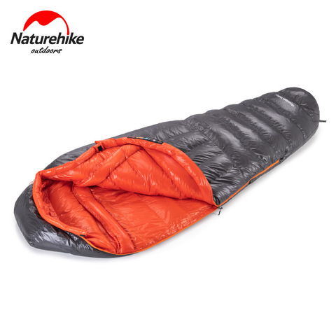 Naturehike New Sleeping Bag 90% Filled Goose Down Mummy Thicken Windproof Warm Winter Down Sleeping Bag Ultralight 800FP ► Photo 1/1