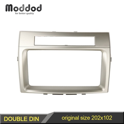 Double Din Radio Fascia for Toyota Corolla Verso Audio Panel Dash Mount Trim Refit Kit Face Surround Frame Bezel ► Photo 1/5