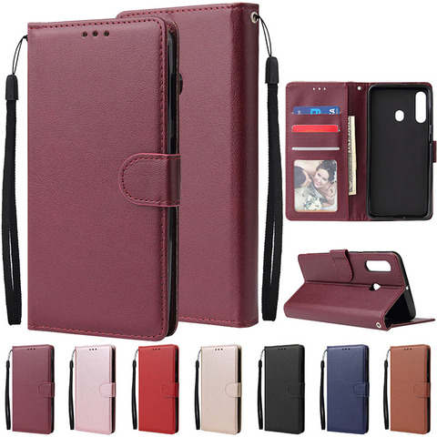 Flip Leather Wallet Case For Samsung A3 A5 A7 2016 2017 A5 A6 A7 A8 A9 2022 A310 A510 A710 A320 A520 A720 A730 A750... ► Photo 1/6