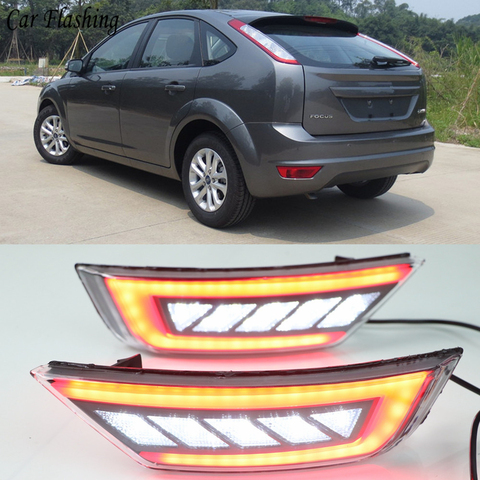 For Ford Focus Hatchback Classic 2009 2010 2011 2012 2013 Car Right Rear Bumper Reflector Lights Rear Fog Lamp Assembly ► Photo 1/6