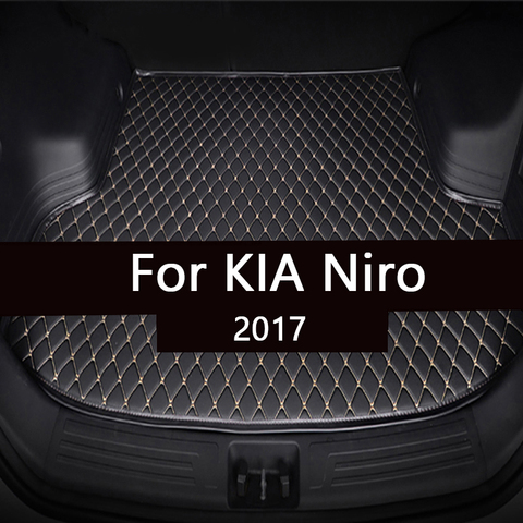 Car trunk mat for KIA Niro 2017 cargo liner carpet interior accessories cover ► Photo 1/6