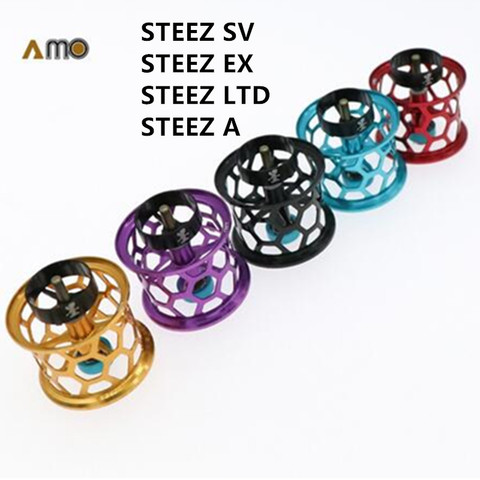 DIY MOMO Daiwa STEEZ SV /STEEZ EX /STEEZ LTD /STEEZ A 34mm Lightweight Fishing Reel Spool Aluminium Alloy Spool (Microcast) ► Photo 1/6