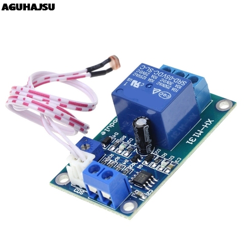 XH-M131 DC 5V / 12V Light Control Switch Photoresistor Relay Module Detection Sensor 10A brightness Automatic Control Module ► Photo 1/6