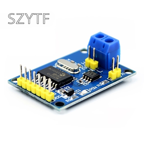 MCP2515 CAN bus module receivers TJA1050 SPI protocol microcontroller routine 51 ► Photo 1/2