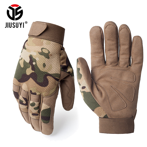 Multicam Tactical Gloves Antiskid Army Military Bicycle Airsoft Motorcycle Shoot Paintball Work Gear Camo Full Finger Men Women ► Photo 1/6
