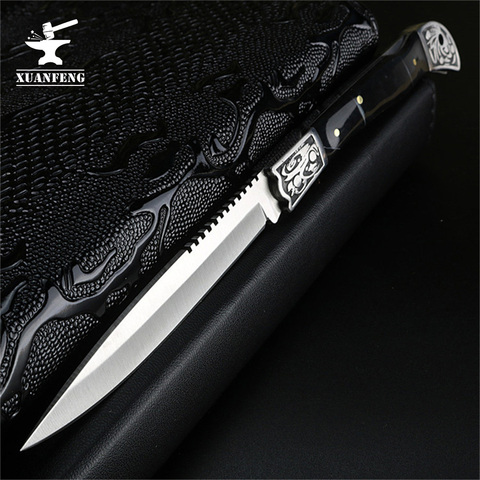 XUAN FENG Outdoor Folding Knife Portable Hard Knife Self-defense Military Knife Sharp Army Knife Portable Portable Knife ► Photo 1/6