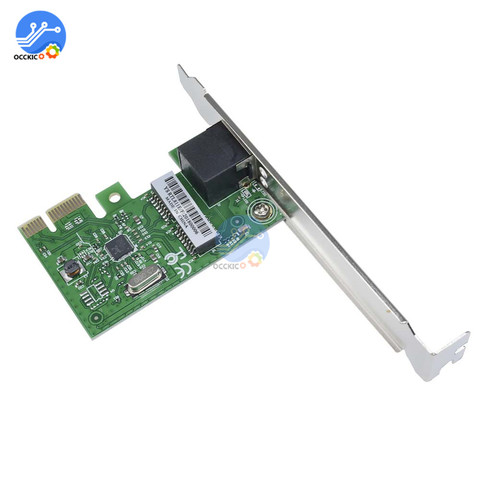 1000Mbps Network Card Gigabit Ethernet PCI Express PCI-E 10/100/1000M RJ-45 LAN Adapter Converter Connector Network Controller ► Photo 1/6