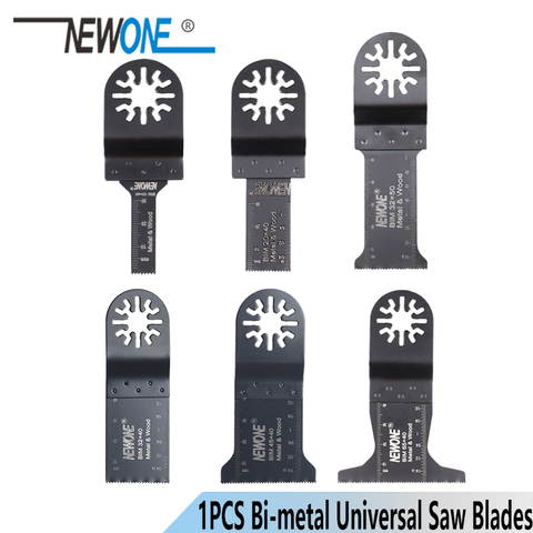 NEWONE 10/20/32/45/65mm Bi-metal Oscillating MultiTool saw blades BIM blade Wood/plastic/metal cutting Power tool accessories ► Photo 1/6