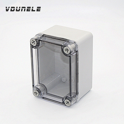 High quality ABS waterproof junction box IP68 for PCB outdoor electrical plastic enclosures transparent 110x80x40mm 110x80x70mm ► Photo 1/5