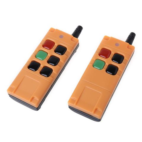 AK-G06T Factory Supply High Grade Remote Control 315/433MHZ Wireless Industrial Crane Truck Remote Controller 4/6 Button Keys ► Photo 1/6