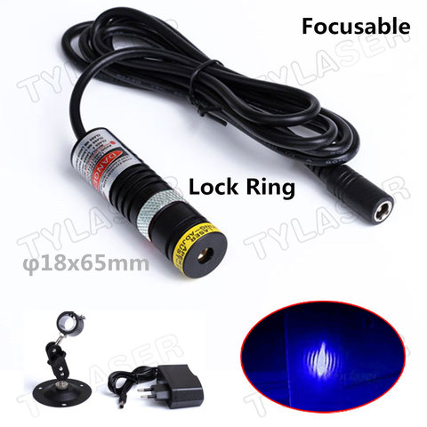 Focusable D18X65 830nm Direct IR Dot Laser 30mW 50mW 100mW 150mW 200mW Laser Module ► Photo 1/4