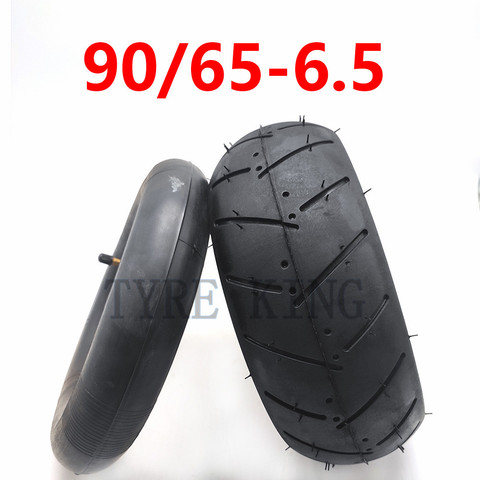 High Quality 90/65-6.5 Front Tire 110/50-6.5 Rear Tyre Inner Tube Bent Valve Fits 49cc Mini Dirt Bike E Scooter Mini Motor ► Photo 1/6