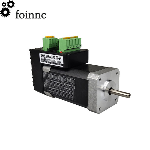 Servo motor NEMA17 / 42 JMC integrated servo IHSV42-40-07-24 motor driver + motor integrated 78W 0.185NM 24VDC ► Photo 1/6