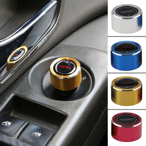 Car Rearview Mirror Push-Button Knob Rotary Control Button Switch Trim Cover Sticker for Chevrolet Cruze Malibu Trax 2017 - 2022 ► Photo 1/6