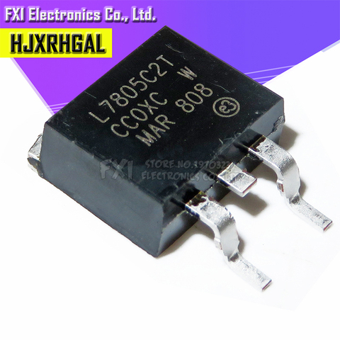 20pcs/lot 7805 SMD three-terminal regulator L7805 TO-263 (D2PAK) original authentic ► Photo 1/2