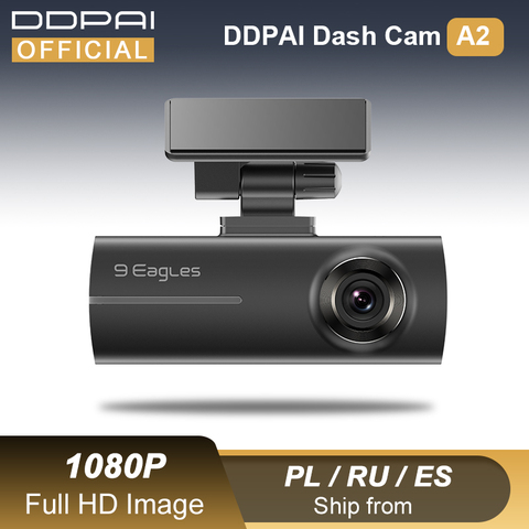 DDPAI Dash Cam Mola A2 1080P Full HD Hidden Vehicle Drive Auto Video DVR Android Wifi Smart Connect Car Camera Recorder Parking ► Photo 1/6