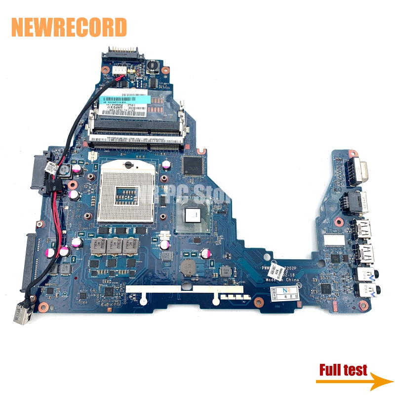 NEWRECORD PWWHA LA-7202P K000124370 For Toshiba Satellite C660