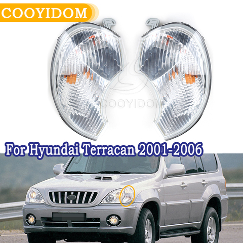 Corner lamp combination front LH and RH For hyundai Terracan 2001-2006 Cornering lamp Wide light 92301H1010 92302H1010 ► Photo 1/6