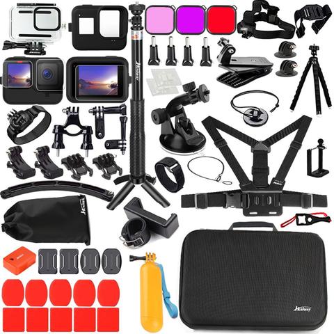 Price History Review On Husiway Accessories Kit For Gopro Hero 9 Black Waterproof Housing Silicone Case Glass Screen Protector For Gopro9 Hero9 62e Aliexpress Seller Husiway Store Alitools Io