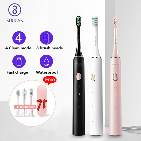 Original Soocas X3U Sonic Electric Toothbrush Tooth brush USB Rechargeable Upgraded adult Waterproof Ultrasonic Automatic 3color ► Photo 1/1