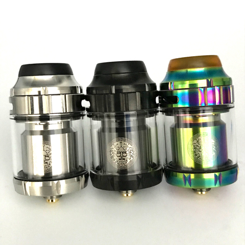 Zeus X RTA Zeus x mesh RTA Deck Atomizer 3.5ml 4.5ml Diameter 25mm 316ss Rebuildable RTA Tank Vaporizer E-Cigarette Tank ► Photo 1/6