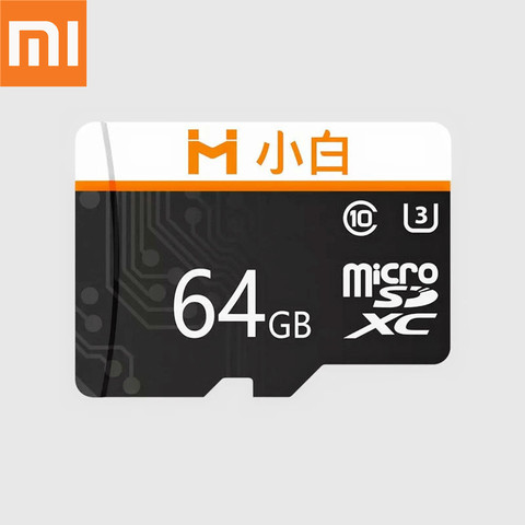 Original Xiaomi Youpin Xiaobai Micro SD Card 16G 32G 64G 128G 95MB/S 100MB/S  Memory Card Micro TF Flash Card  For Phone Camera ► Photo 1/6